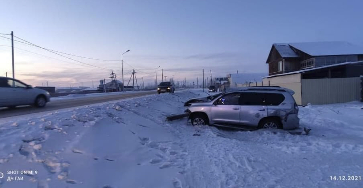 Дети пострадали в ДТП в пригороде Якутска
