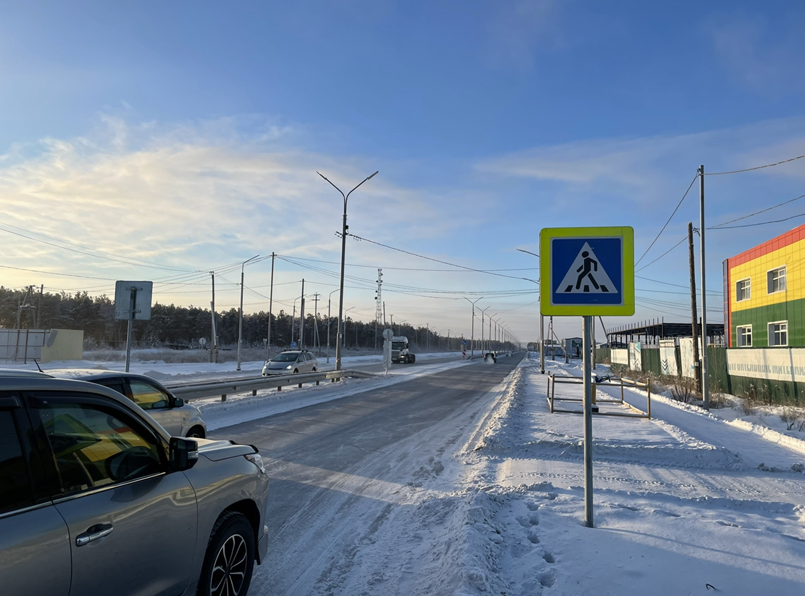 Новые светофоры установят на Окружном шоссе города Якутска