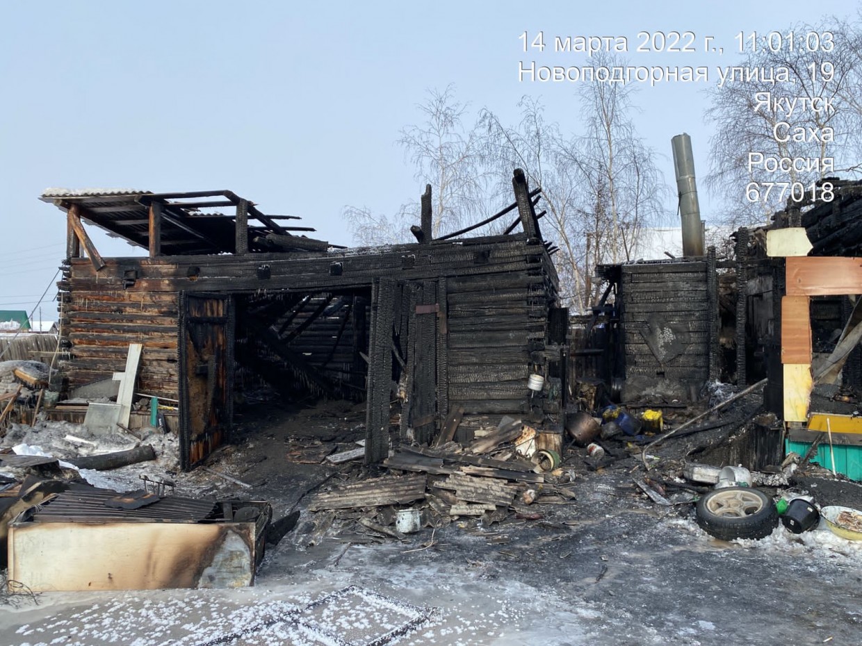 Объявлен сбор средств для семьи из Мархи, пострадавшей при пожаре