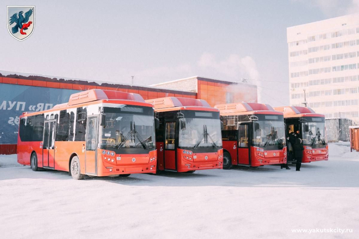Новые автобусы появятся на улицах Якутска