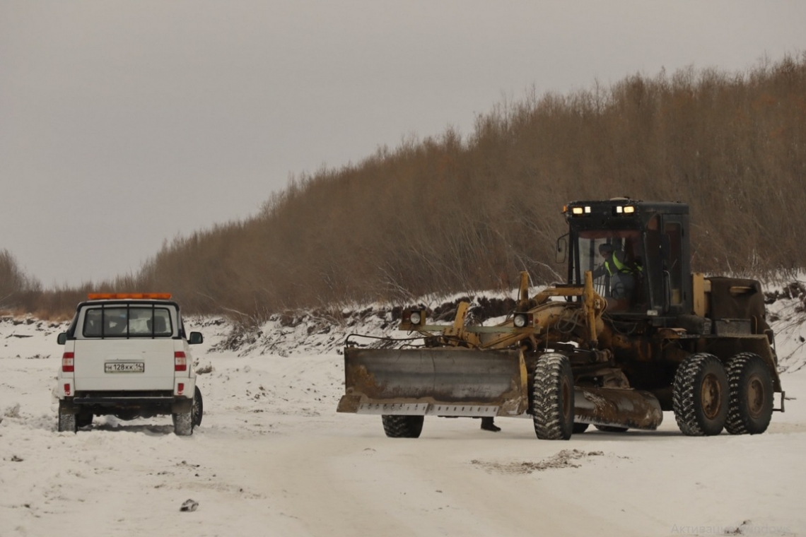 Грузоподъемность на ледовых переправах снизят в районе Якутска