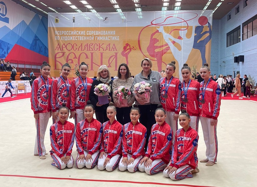 Якутские гимнастки завоевали серебро Всероссийского турнира в Ярославле