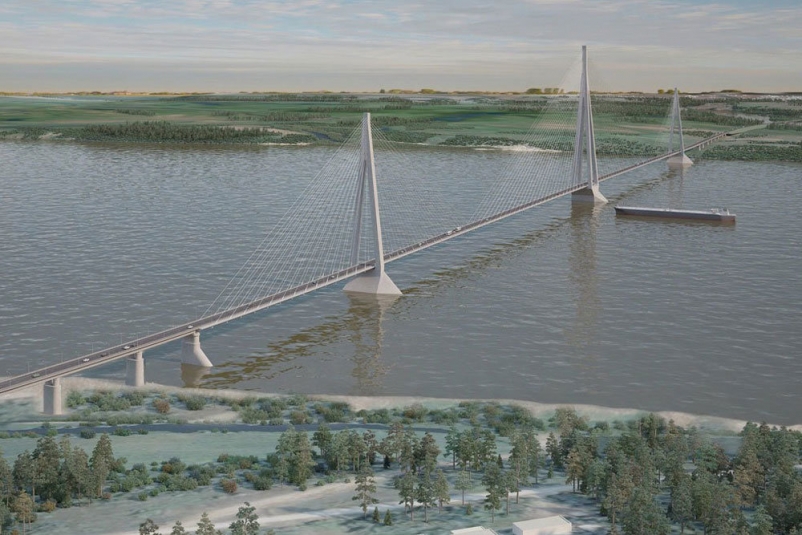 Ленский мост включили в план дорожного строительства России