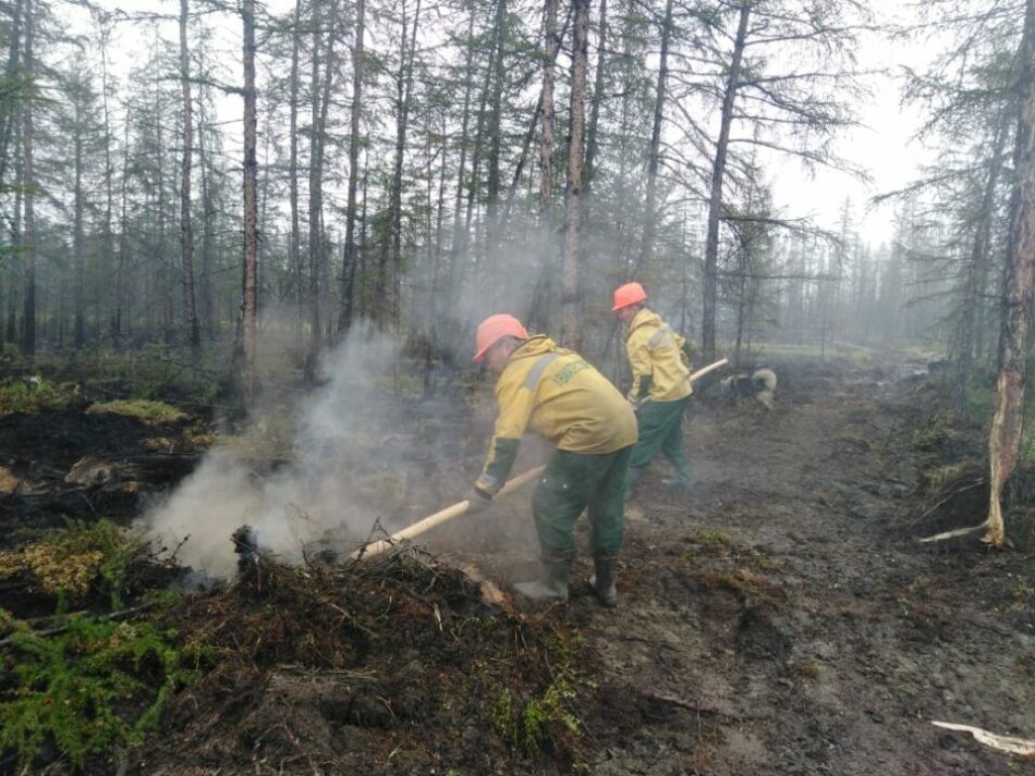 В Якутии действуют 107 лесных пожаров