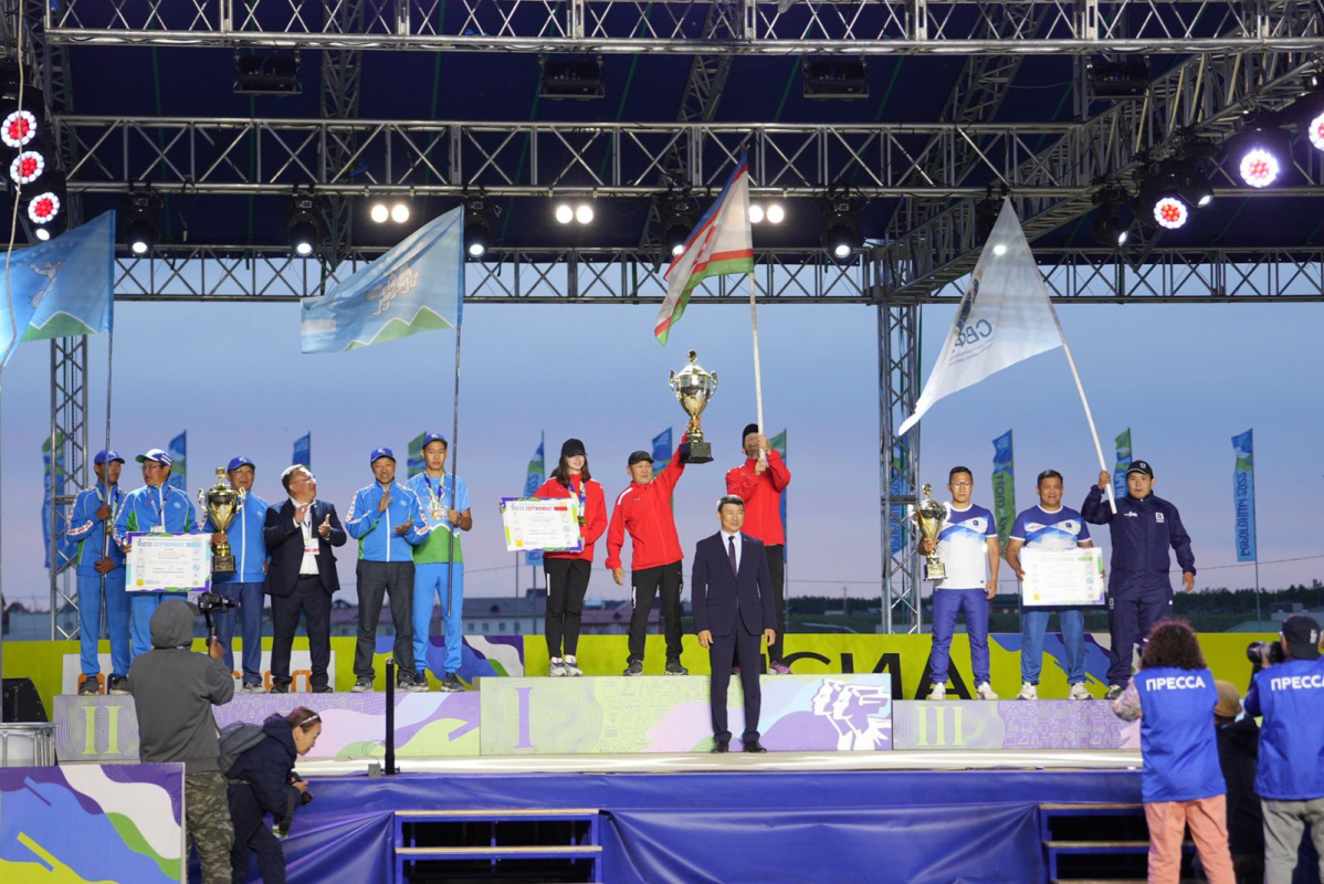 Сборная команда Якутска – победитель VIII Спортивных игр народов Якутии в своей группе