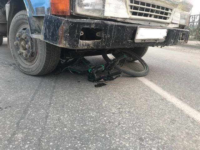 В Якутске на пешеходном переходе сбили 15-летнего велосипедиста