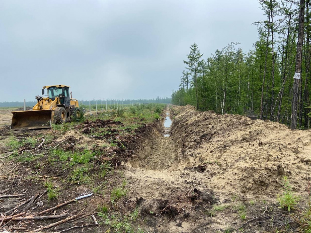 Строительство нового мусорного полигона ведется в Якутске