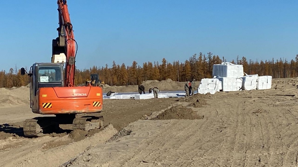 Строительство мусорного полигона в Якутске идет по плану
