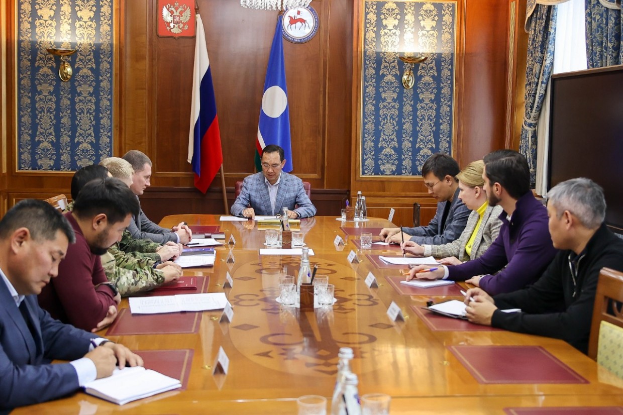 Глава Якутии поручил установить меры социальной поддержки семей мобилизованных военнослужащих