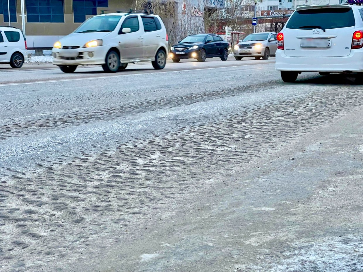 Когда пропадут ледяные «пупырышки» на дорогах?