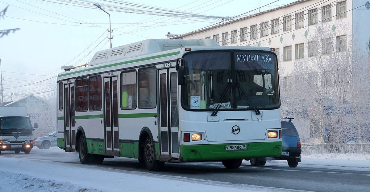 В Якутске возобновляется движение автобусов по улице Якова Потапова