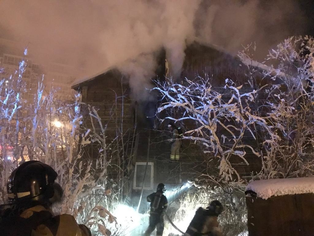 Пожар в жилом доме ликвидировали в Якутске