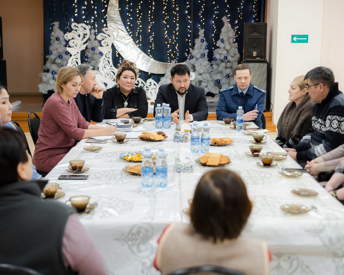Евгений Григорьев встретился с семьями участников СВО в селе Тулагино