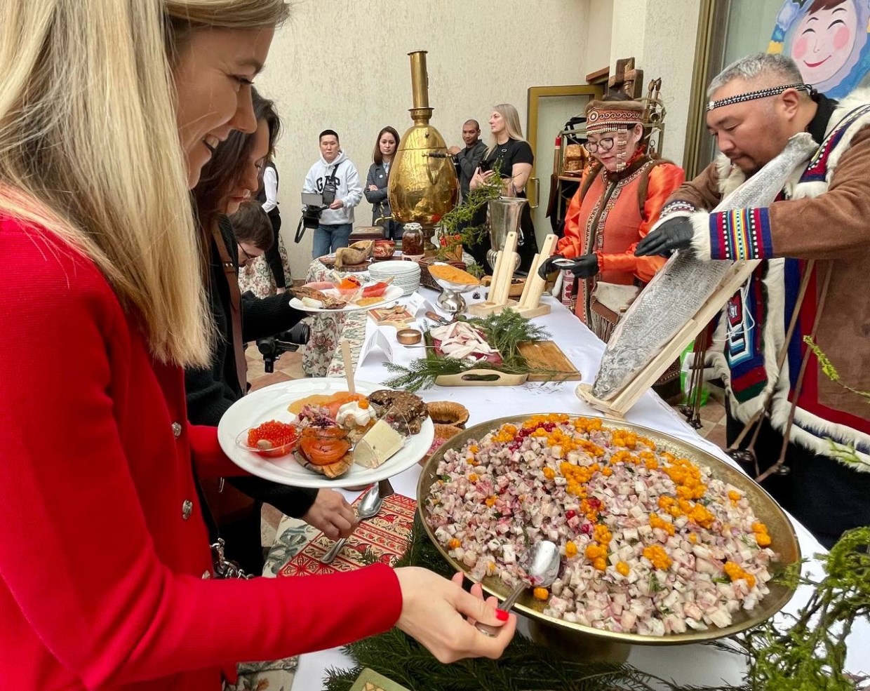 Рестораторы представили якутские блюда на гастрономическом фестивале в Москве