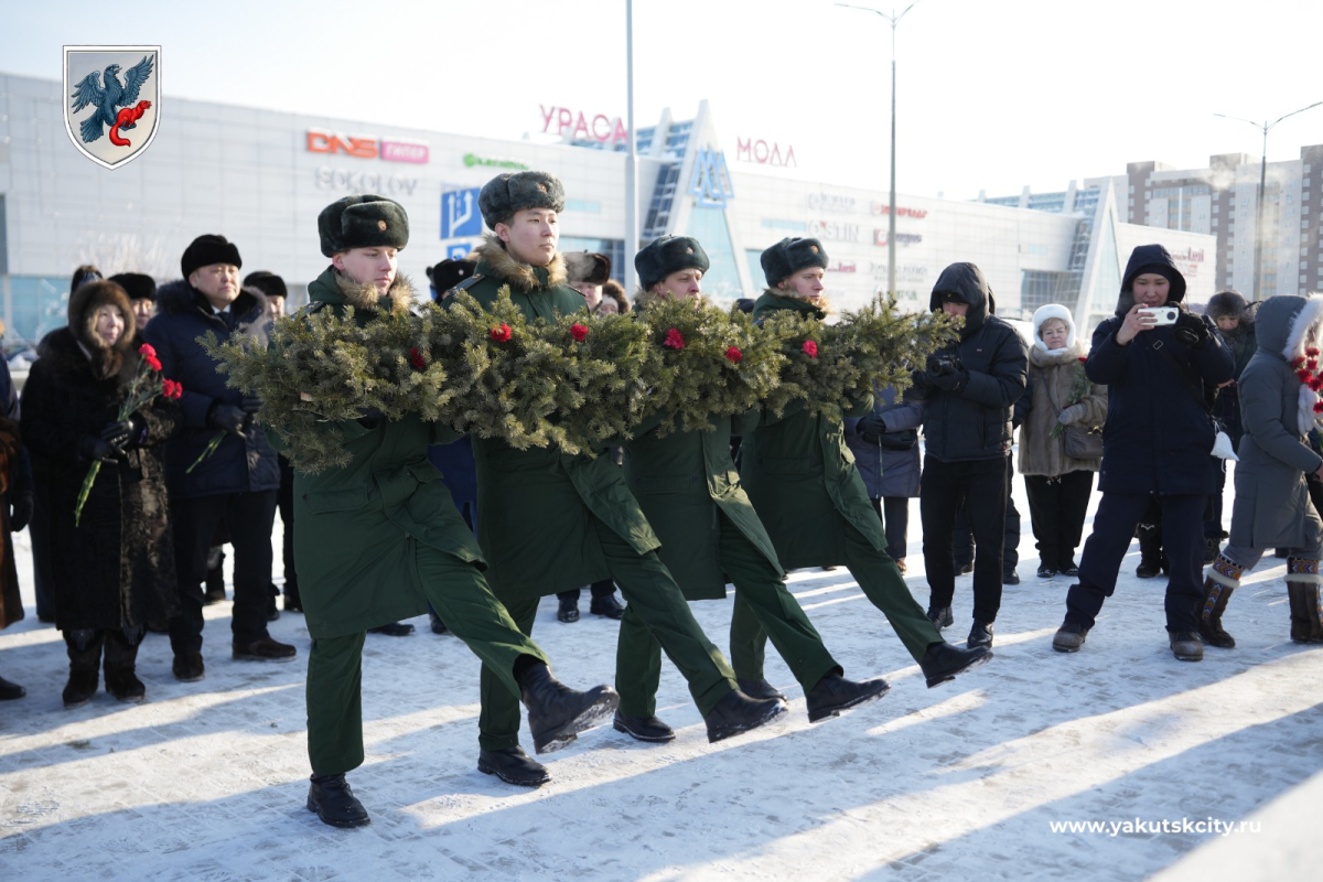 В Якутске почтили память павших в годы Великой Отечественной войны