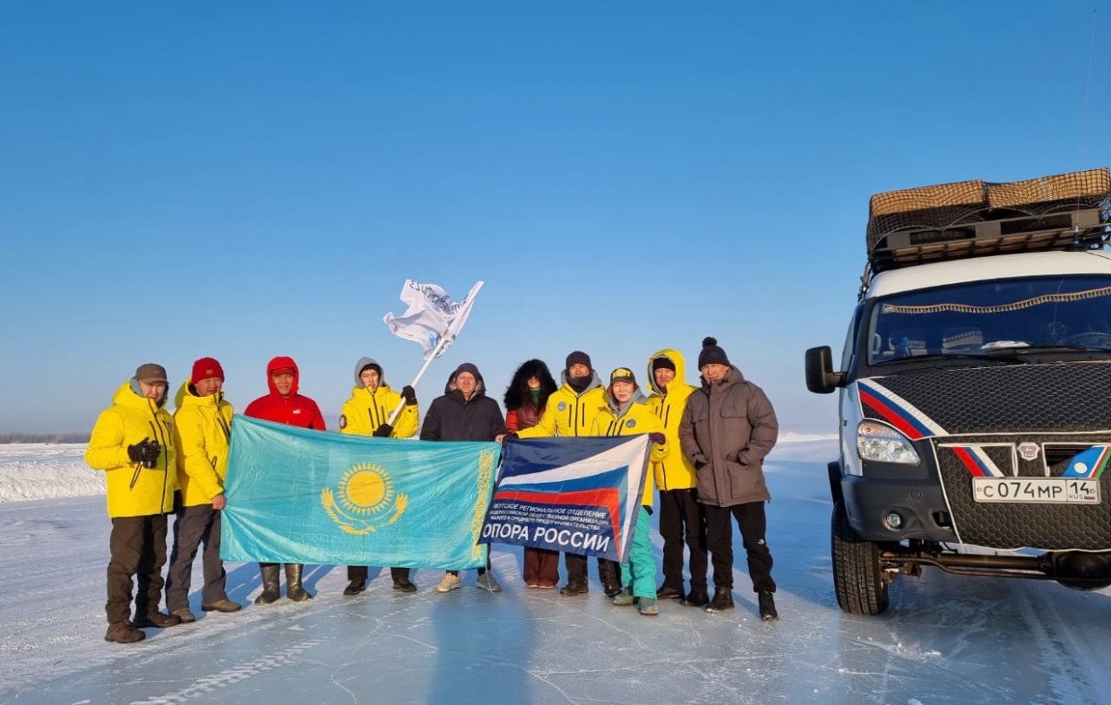 Автопробег «Sakha Arctic Expedition 2023» стартовал из Якутска
