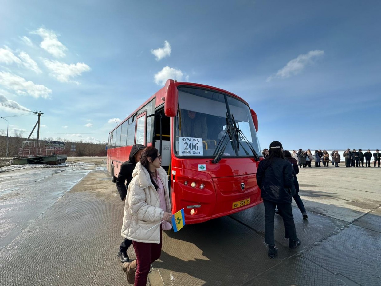 В Якутии запустили автобусный маршрут «Чурапча-Нижний Бестях-Чурапча»