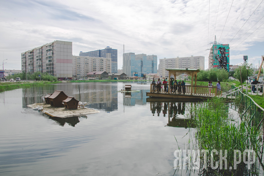 Горожан призывают проголосовать за благоустройство озера Щорса в городе Якутске