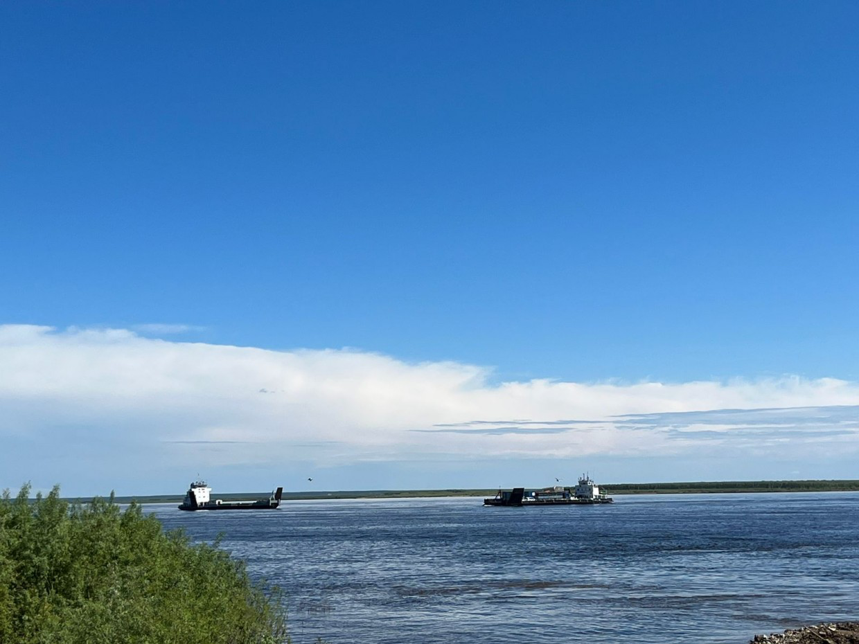 25 мая начнут работу основные паромные переправы вблизи Якутска