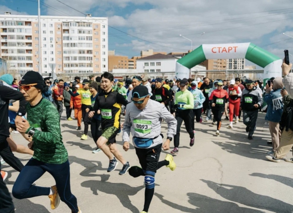 Зелёный марафон Сбера собрал больше 1500 участников в Якутске