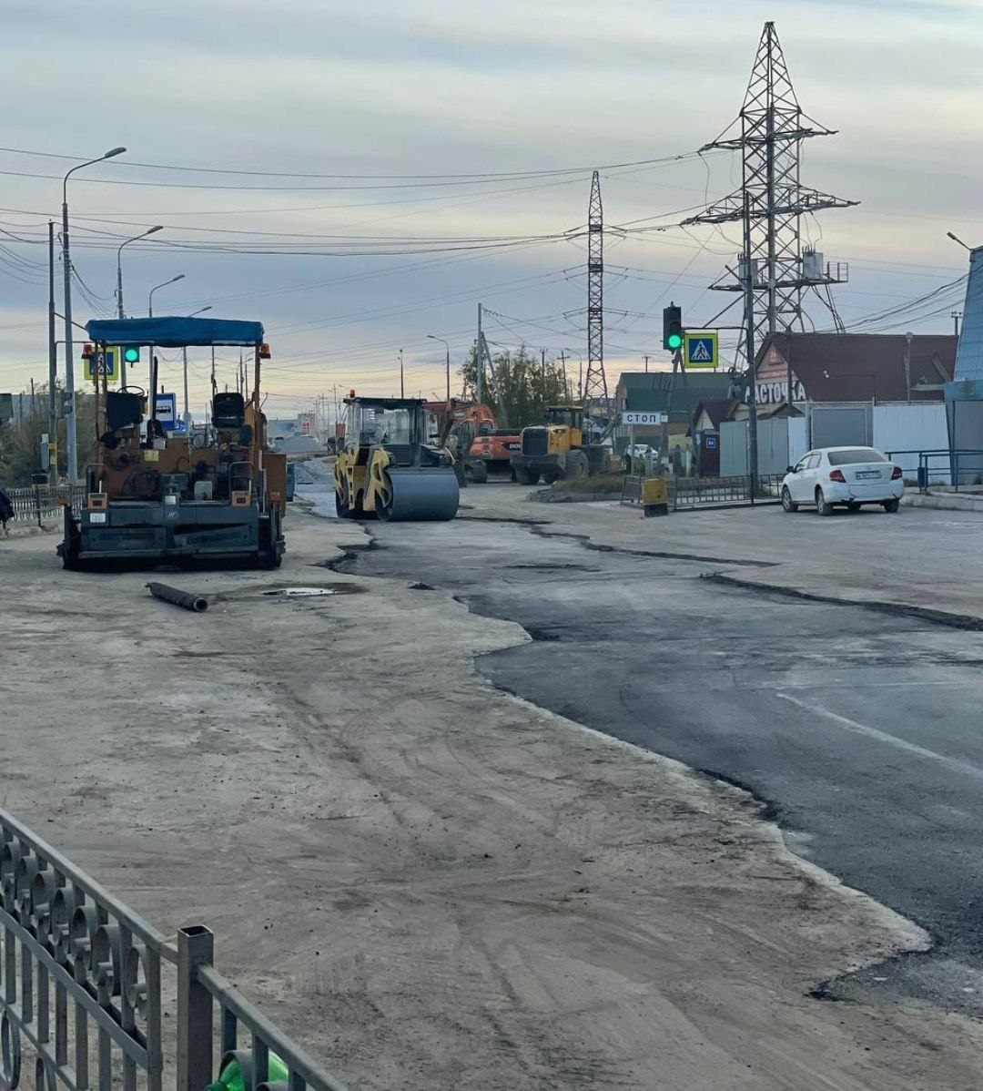 АО «Водоканал» проведет асфальтирование улицы Чернышевского в Якутске от бордюра до бордюра