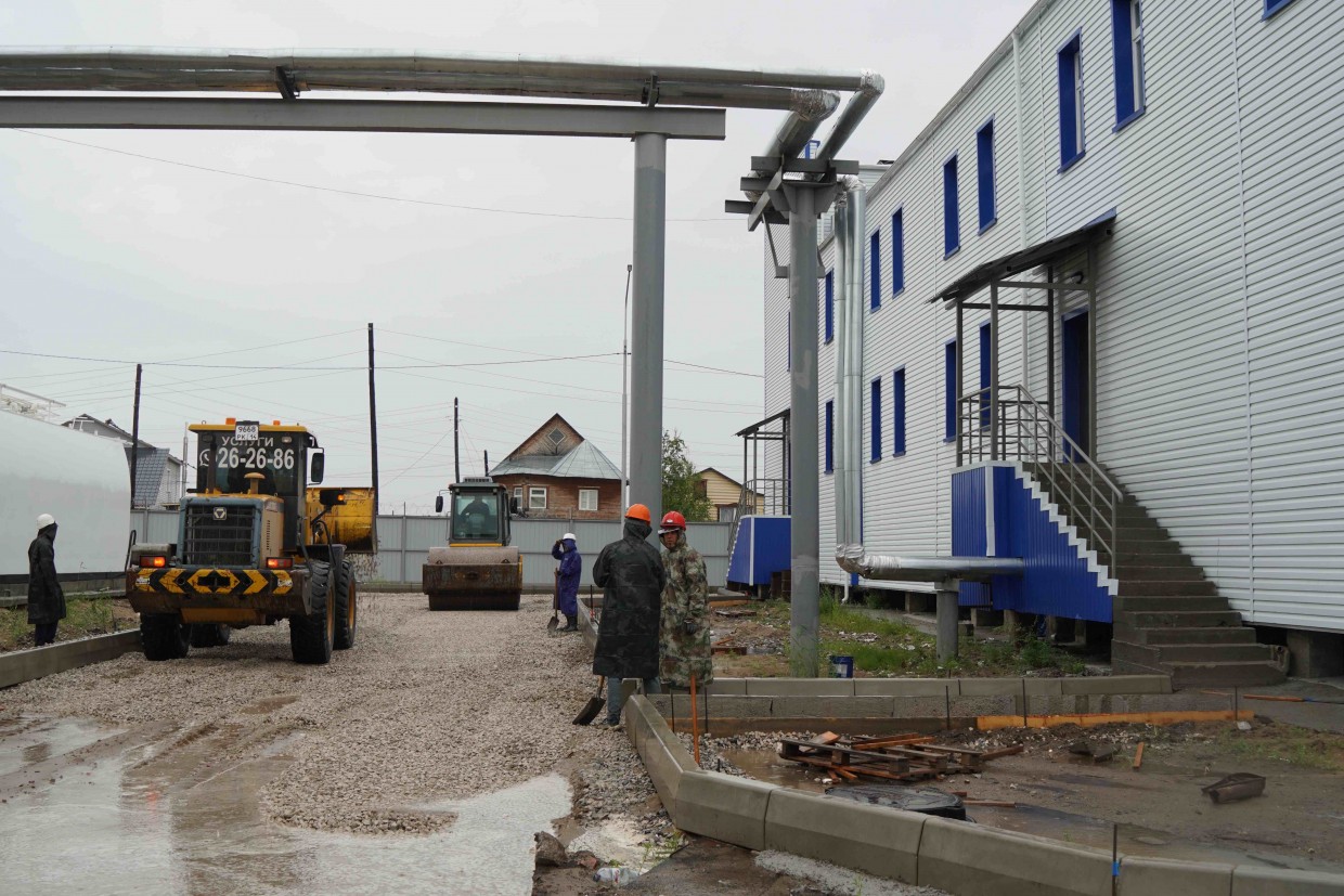 Завершается строительство водоузла №5 в Якутске