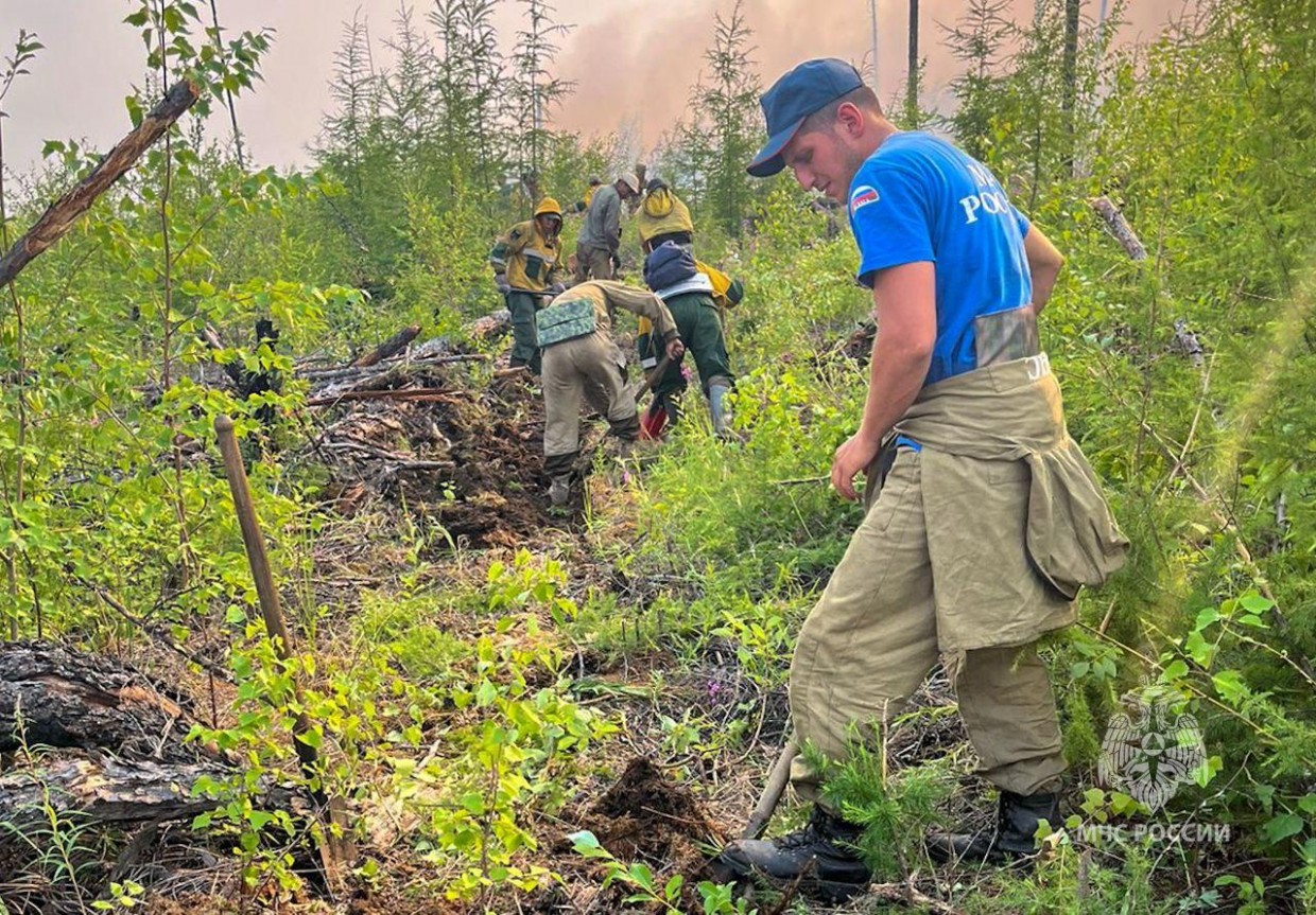 В Якутии действует 41 лесной пожар