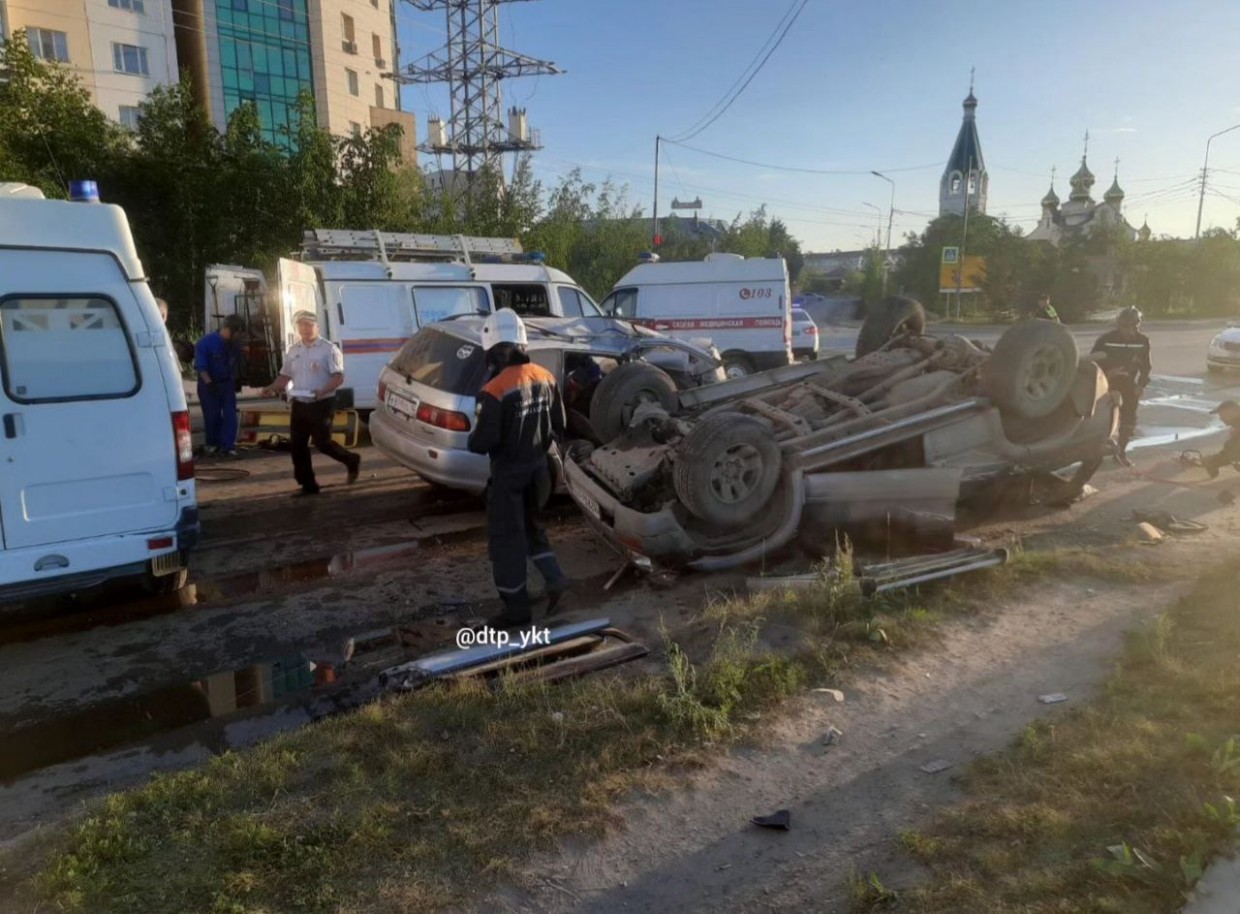 Пять человек пострадало в ДТП в Якутске