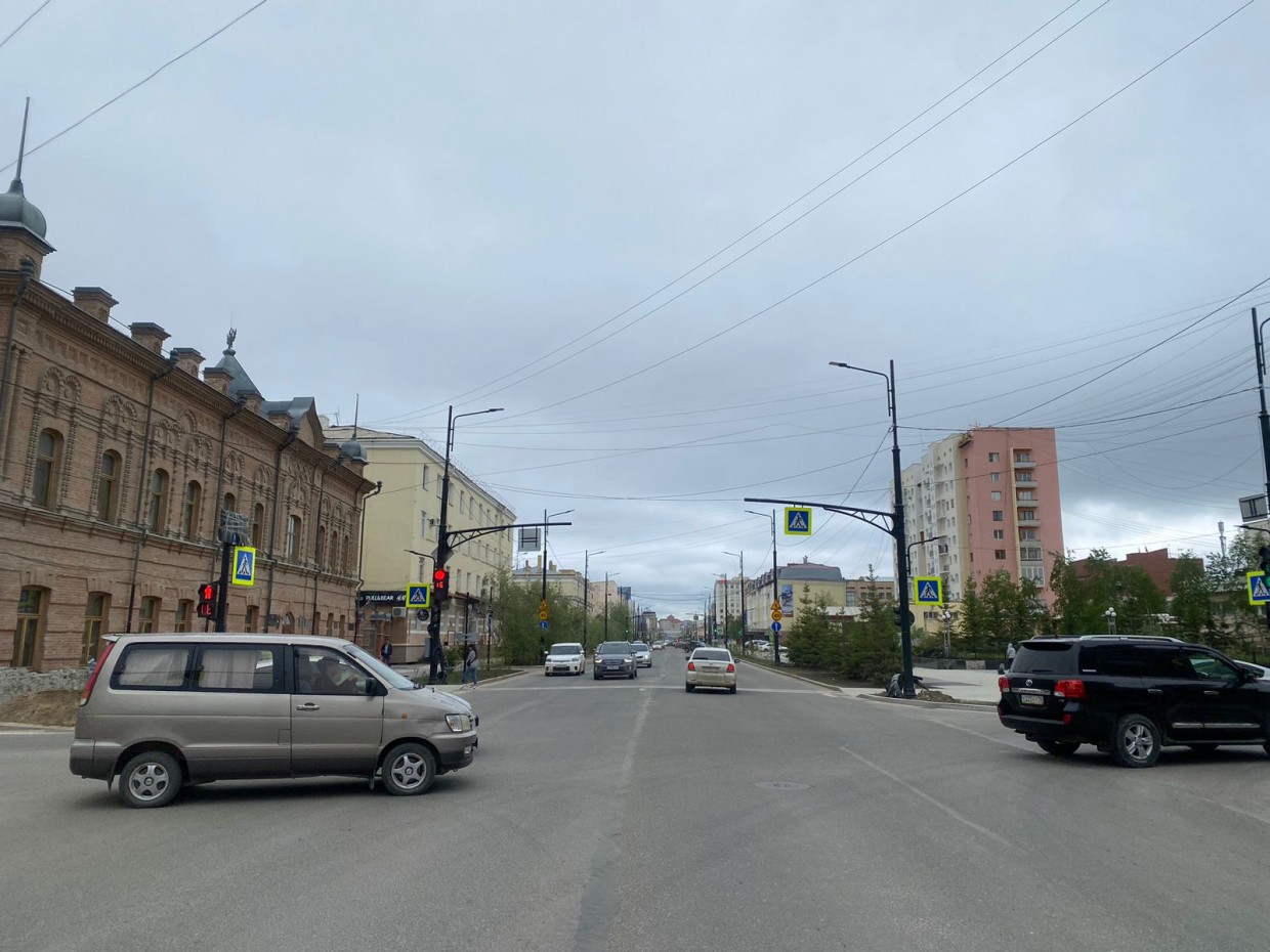 Обновленный проспект Ленина: пандусы, остановки, парковки