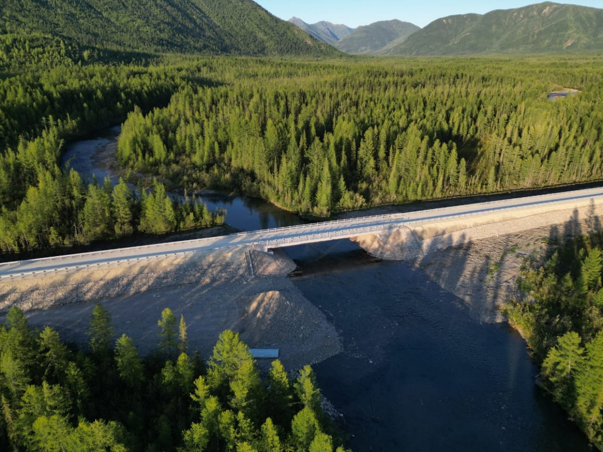В Якутии ввели 49-й мост за последние 5 лет