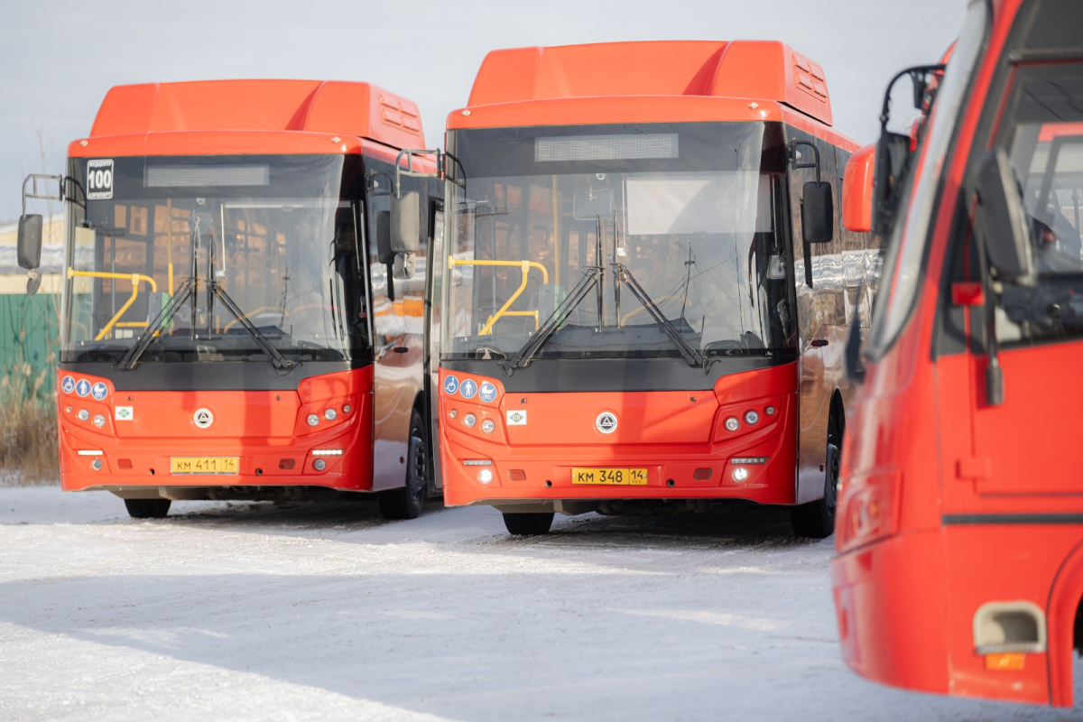 На городские маршруты Якутска выйдут новые автобусы