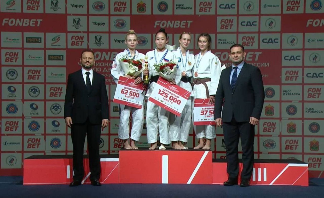 Якутянка Аина Моисеева стала чемпионкой России по дзюдо