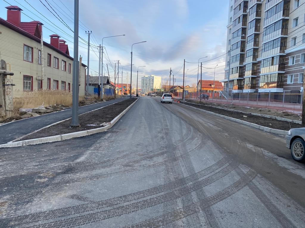 Реконструкцию улицы Винокурова завершают в Якутске