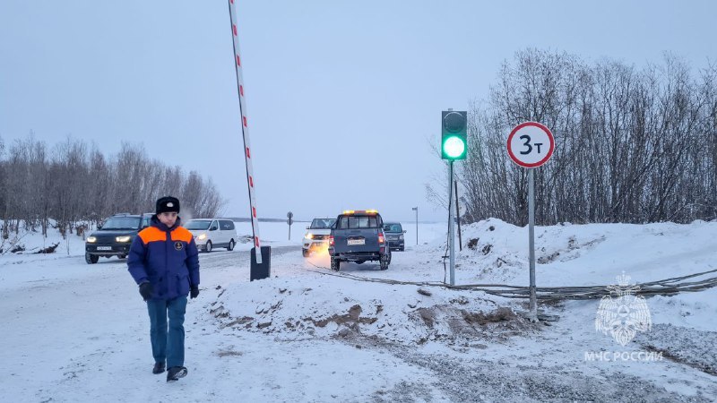"До трех тонн": Первый зимник в районе Якутска допущен к эксплуатации