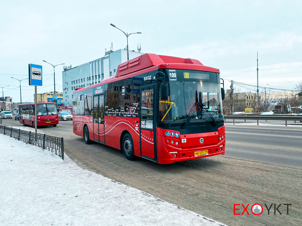 Муниципальные автобусы выйдут на маршрут №1 в Якутске