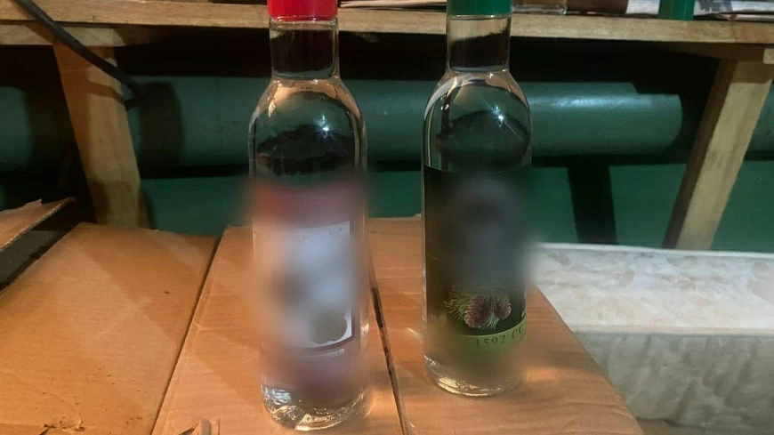 В Якутии полицейские изъяли из незаконного оборота свыше 5 тысяч бутылок контрафакта