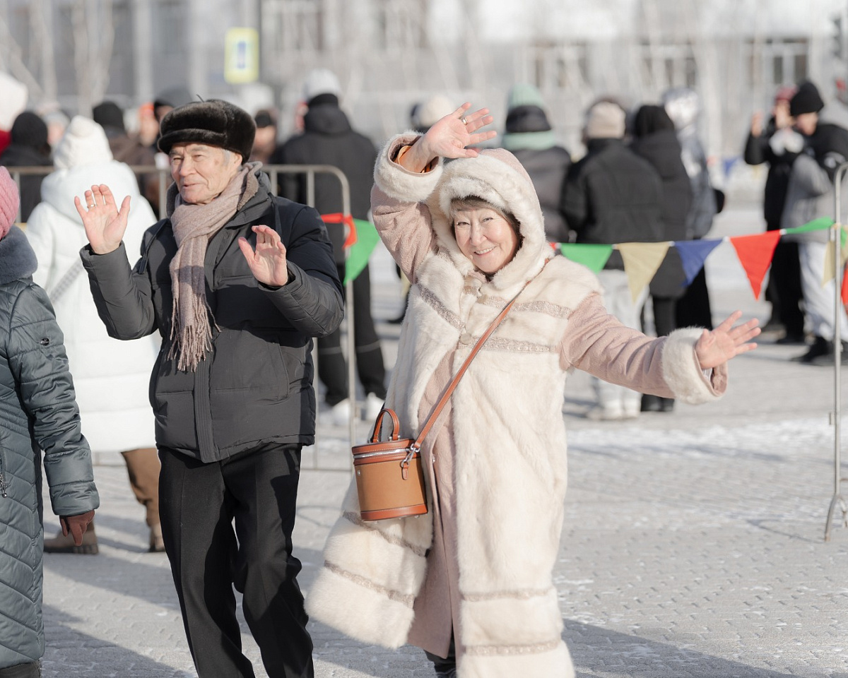 В Якутске проходят масленичные гуляния