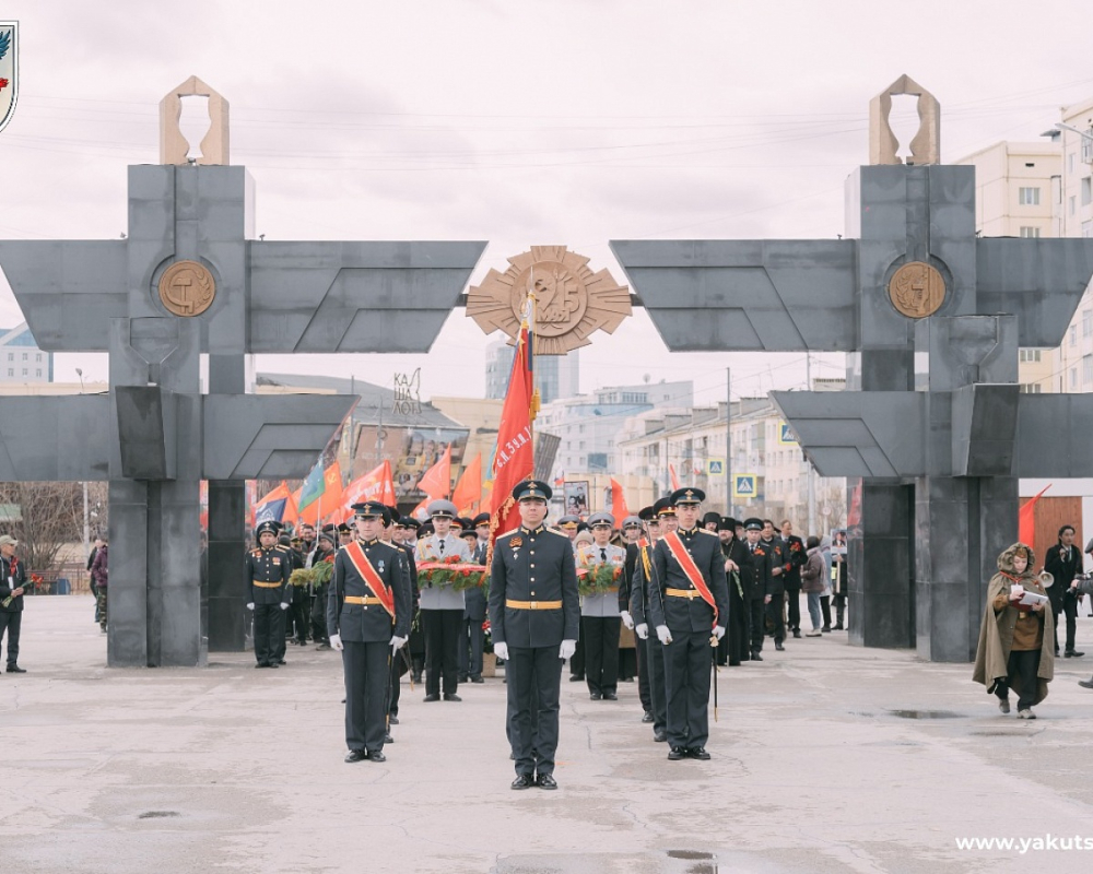 Какие улицы перекроют на празднование Дня Победы в Якутске