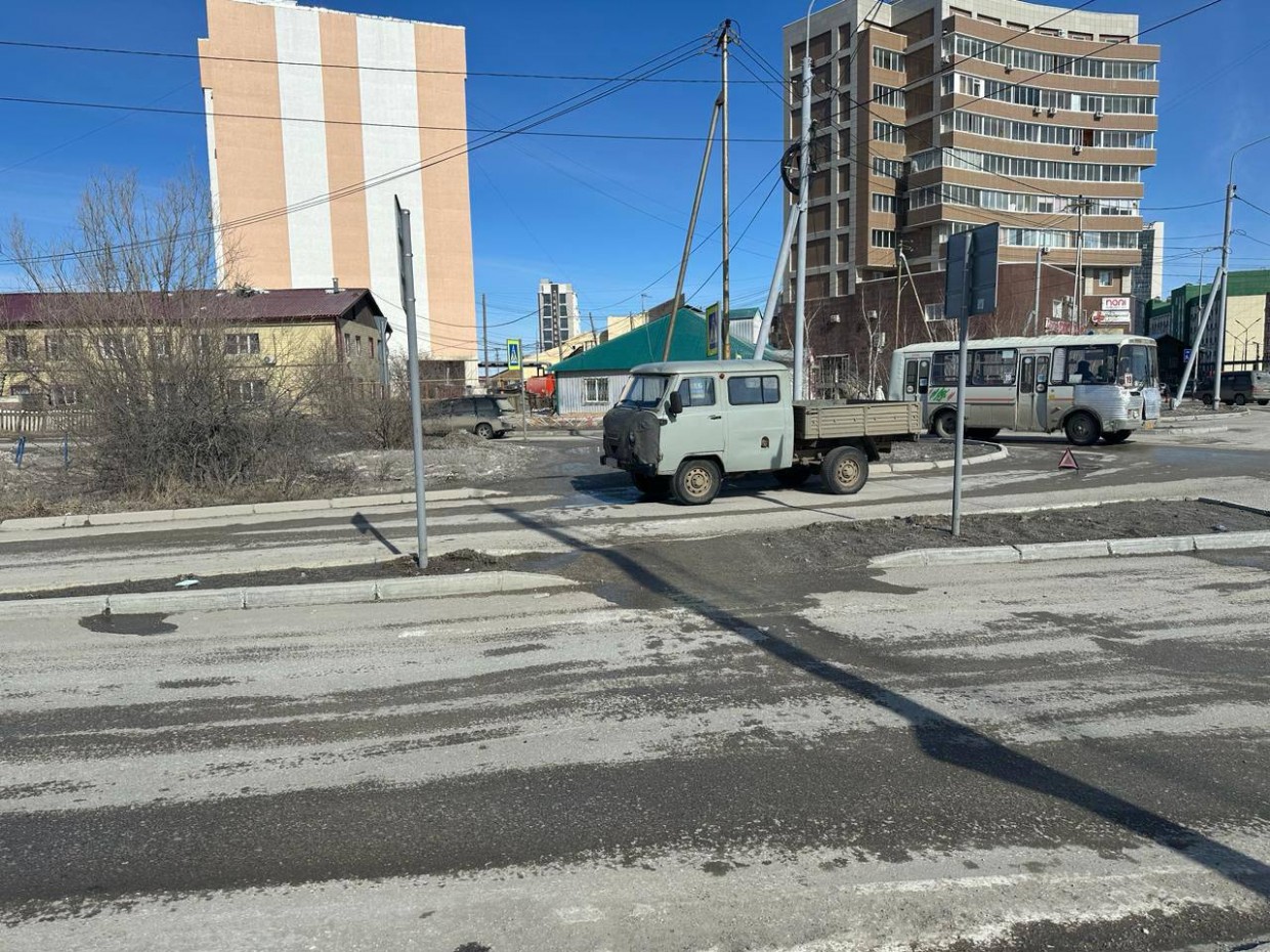 Машина сбила женщину на «кольцевой» Сергеляхского шоссе Якутска