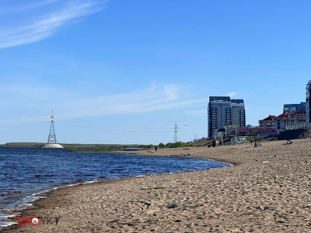 Городской пляж начинает работу в Якутске