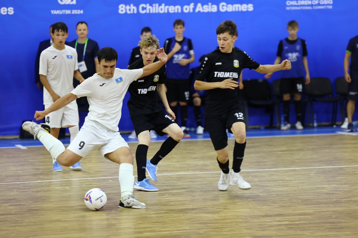 Сборная Якутии по мини-футболу взяла серебро на Играх «Дети Азии»