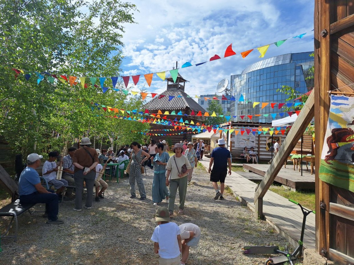 В Старом городе Якутска проходит фестиваль «Город мастеров»