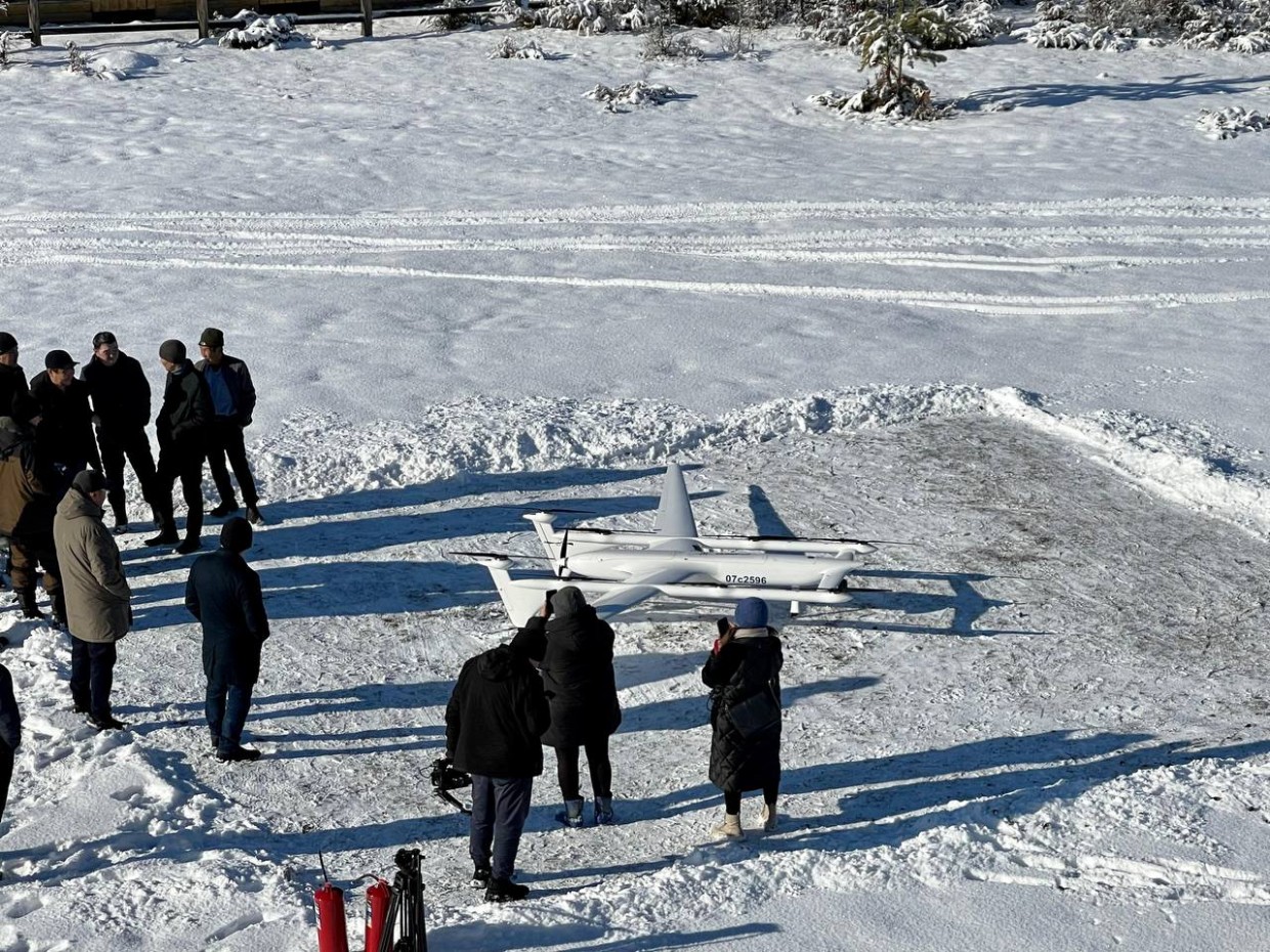 В Якутии в отдаленное село впервые беспилотником доставлен груз