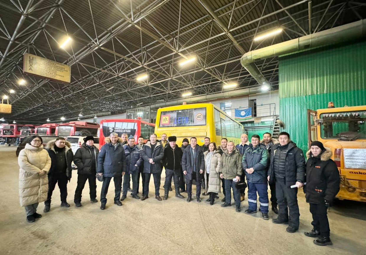 В Якутске прошел профориентационный тур для будущих водителей автобусов