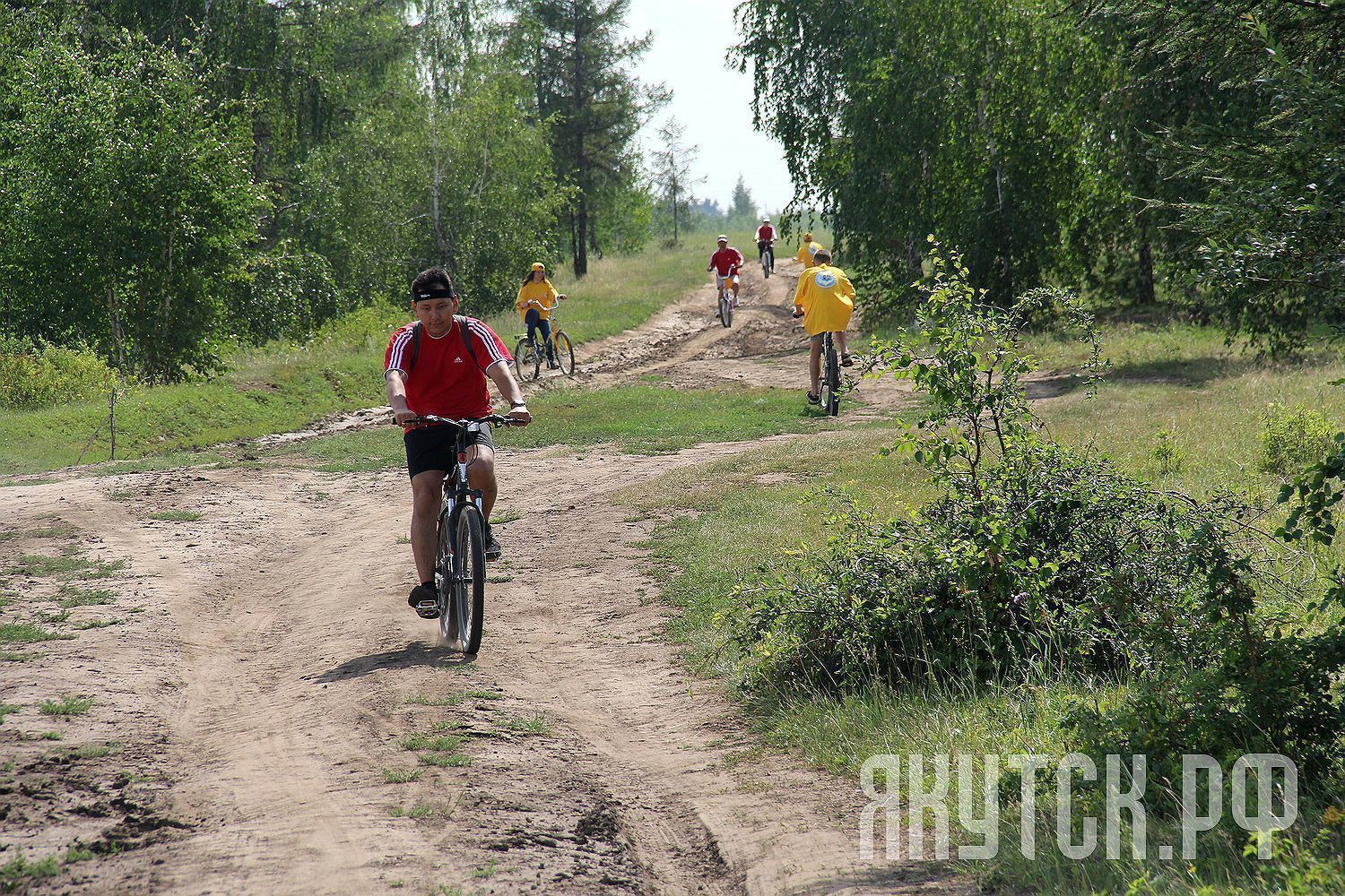 Воспитанники детского дома «Берегиня»  приняли участие  в велопробеге