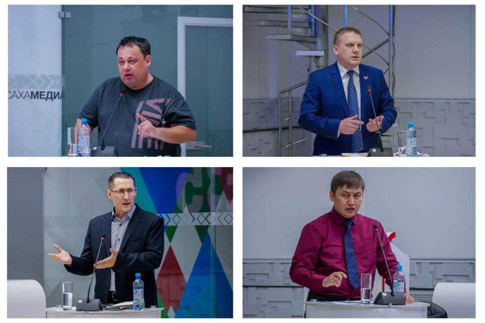 Дебаты «Сахамедиа»: на какие вопросы и как ответили кандидаты в мэры Якутска