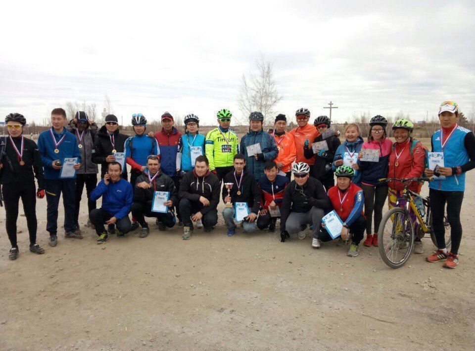 Якутские велосипедисты приняли участие в веломарафоне «Салют Победа!»