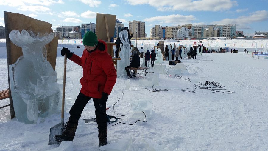 Школьники примут участие в конкурсе ледовых скульптур