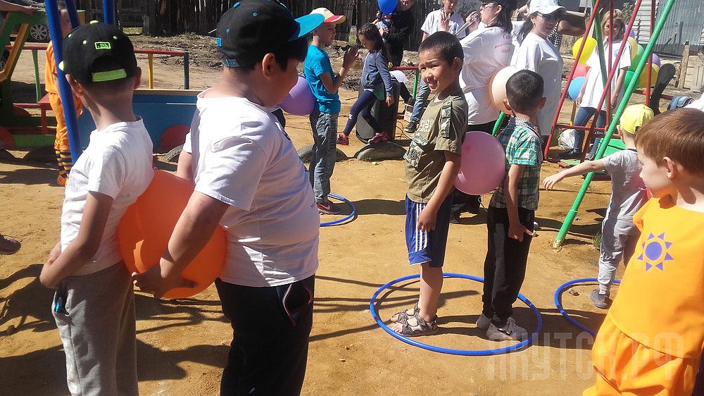 Две детские площадки открыты в Сайсарском округе