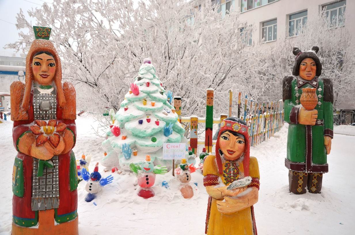 Детский сад «Туллукчаан» в конкурсе «Новогодний Якутск»
